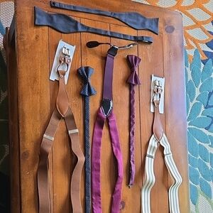 Various Suspenders & Bow Ties